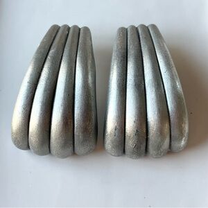 Vintage Rare Jonette Chunky Earrings 1980s